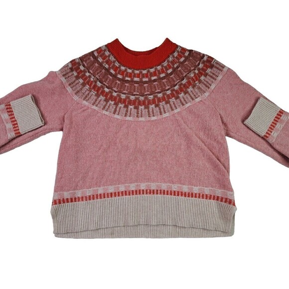 Madewell Womens $98 Fair Isle Mayer Pullover Sweater Size S Small - Picture 2 of 7